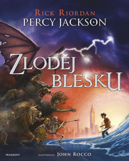 Percy Jackson - Zloděj blesku (ilustrované vydání)