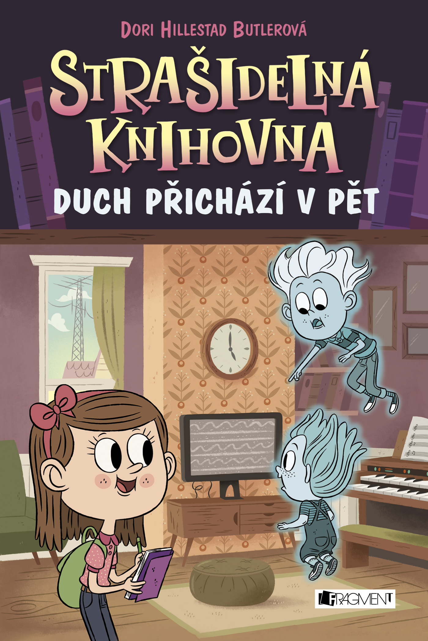 Strašidelná knihovna – Duch přichází v pět