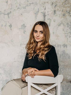 Portrét spisovateľky Kateřiny Pantovič