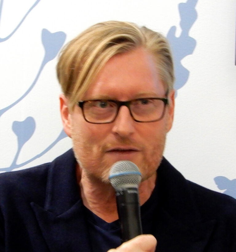 Anders de la Motte na knižnom veľtrhu v Göteborgu v roku 2022