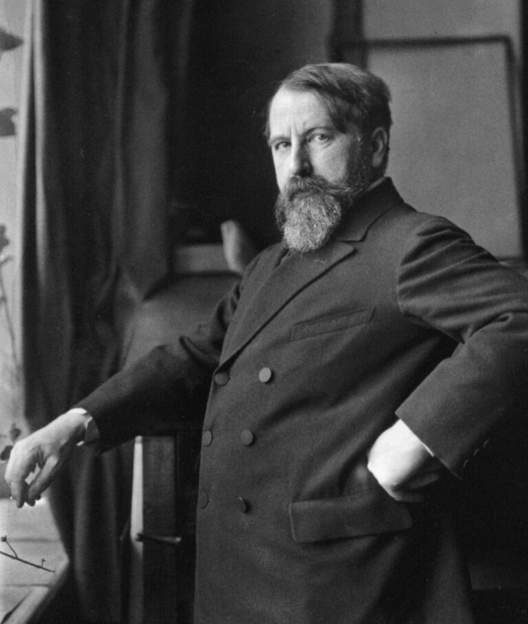 Rakúsky spisovateľ a dramatik Arthur Schnitzler na portréte približne z roku 1912