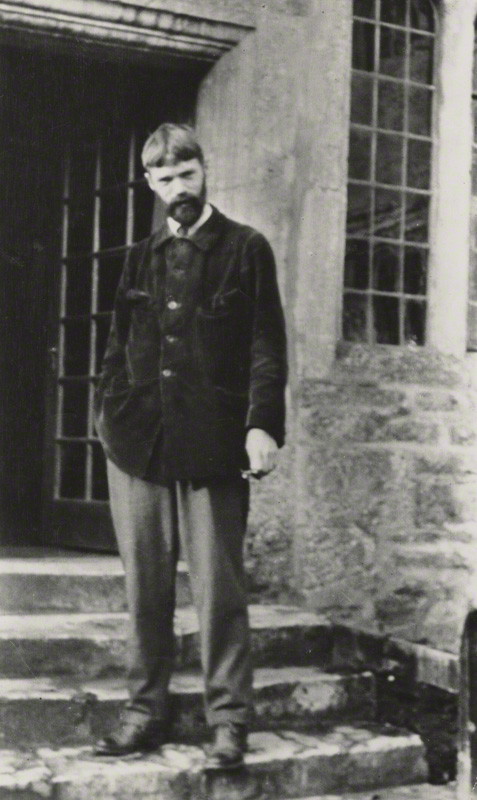 David Herbert Richards Lawrence – portrét z roku 1915