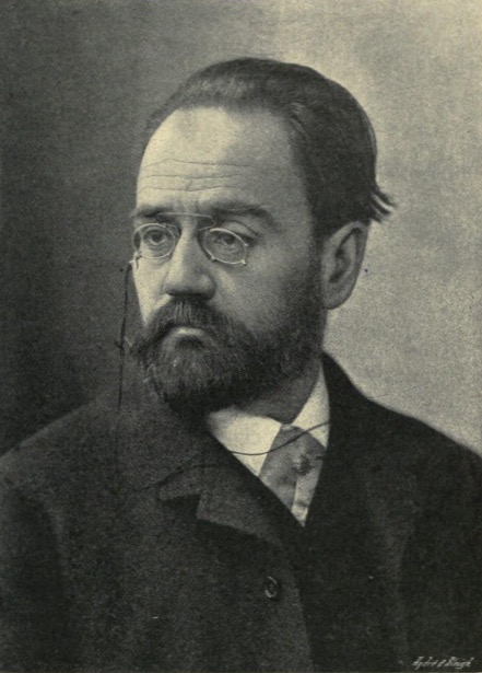 Émile Zola na portrétnej fotografii od Nadara