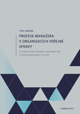 Profese manažera v organizacích veřejné správy