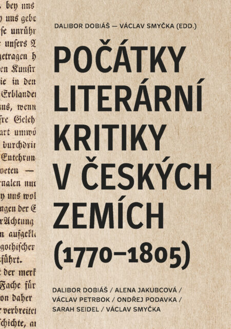 Počátky literární kritiky v českých zemích (1770–1805)