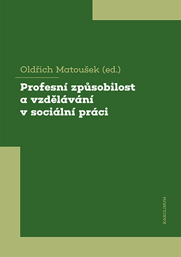 Profesní způsobilost a vzdělávání v sociální práci
