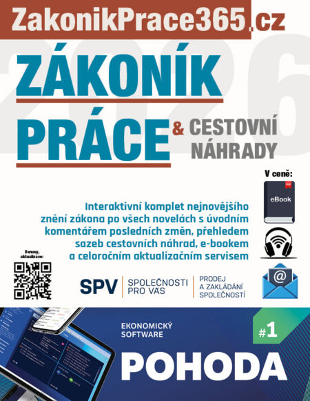 Zákoník práce a Cestovní náhrady 2026