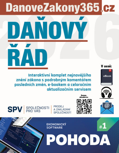 Daňový řád 2026 s komentářem změn
